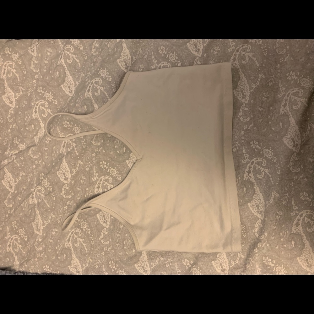 V cut tank top